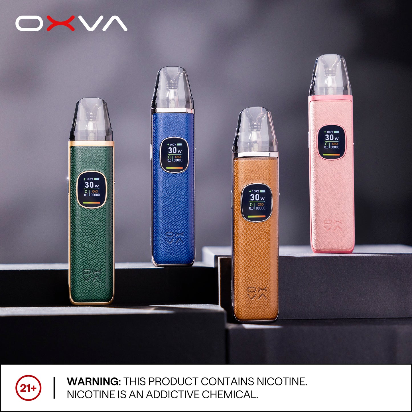 正品-OXVA小蠻牛二代Pro主機套裝(功率30W)/註油空彈